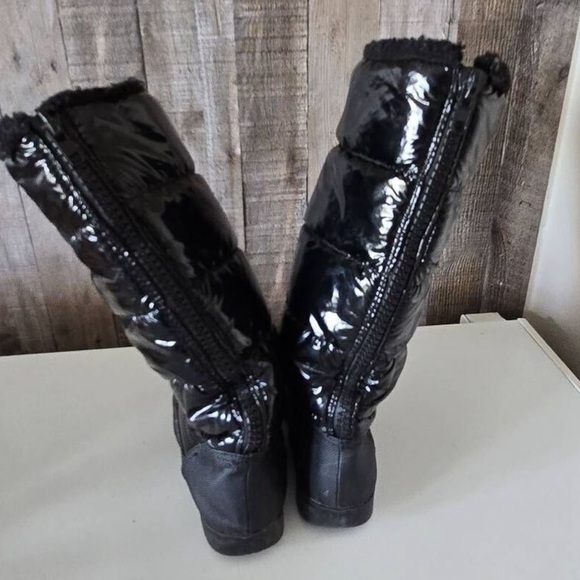 Madden Girl Black Winter & Rain Boots - Picture 5 of 6